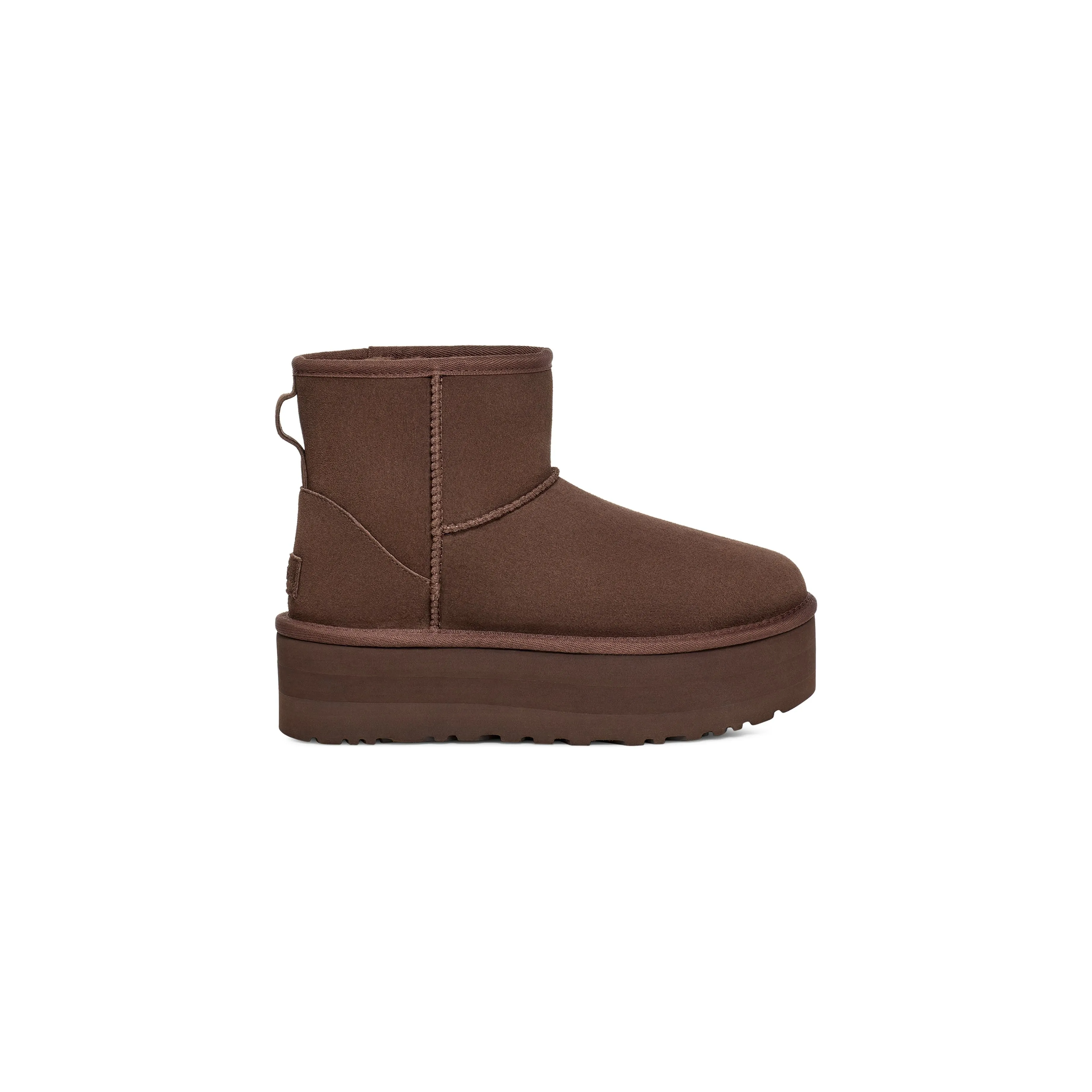 UGG Women's Classic Mini Platform in Burnt Cedar