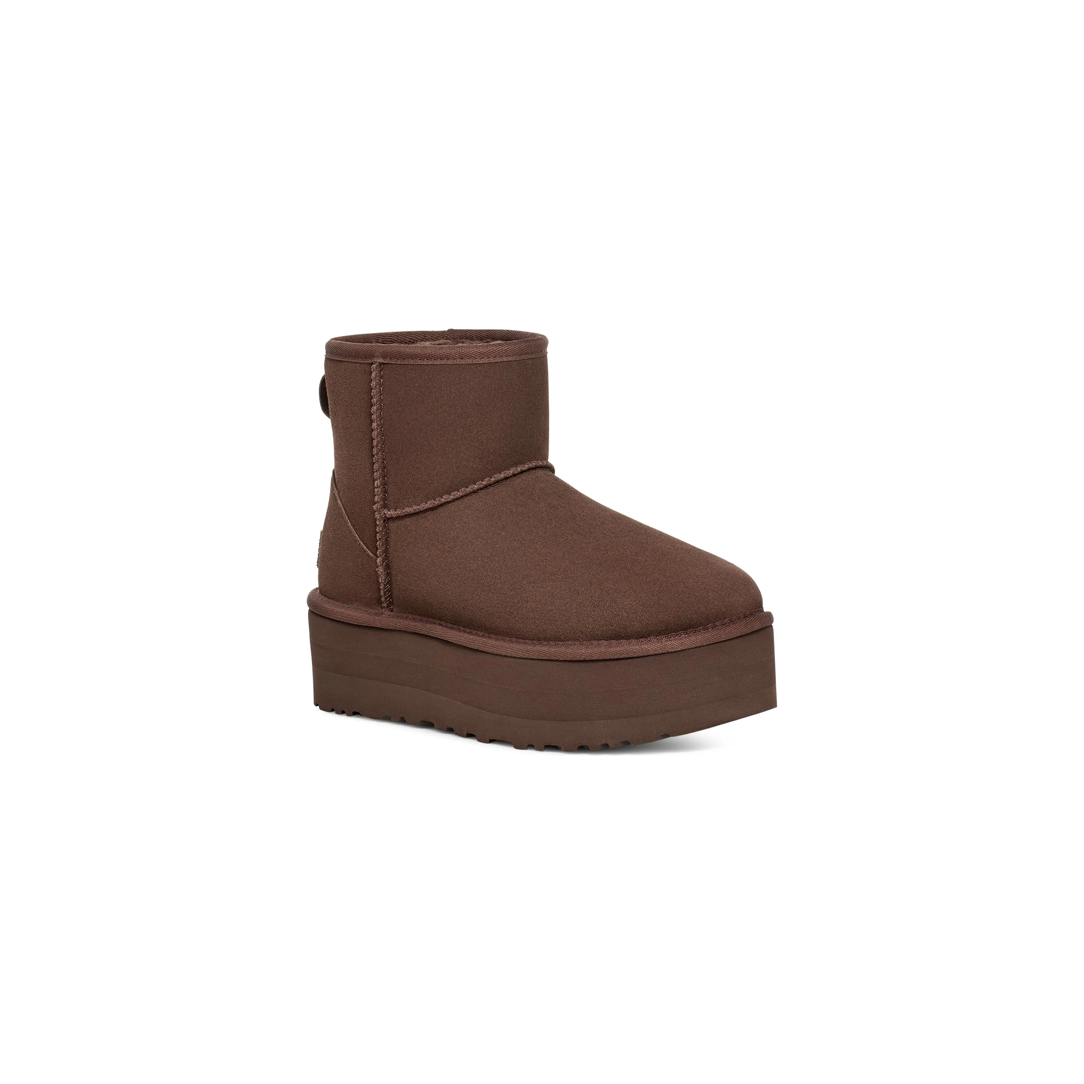 UGG Women's Classic Mini Platform in Burnt Cedar