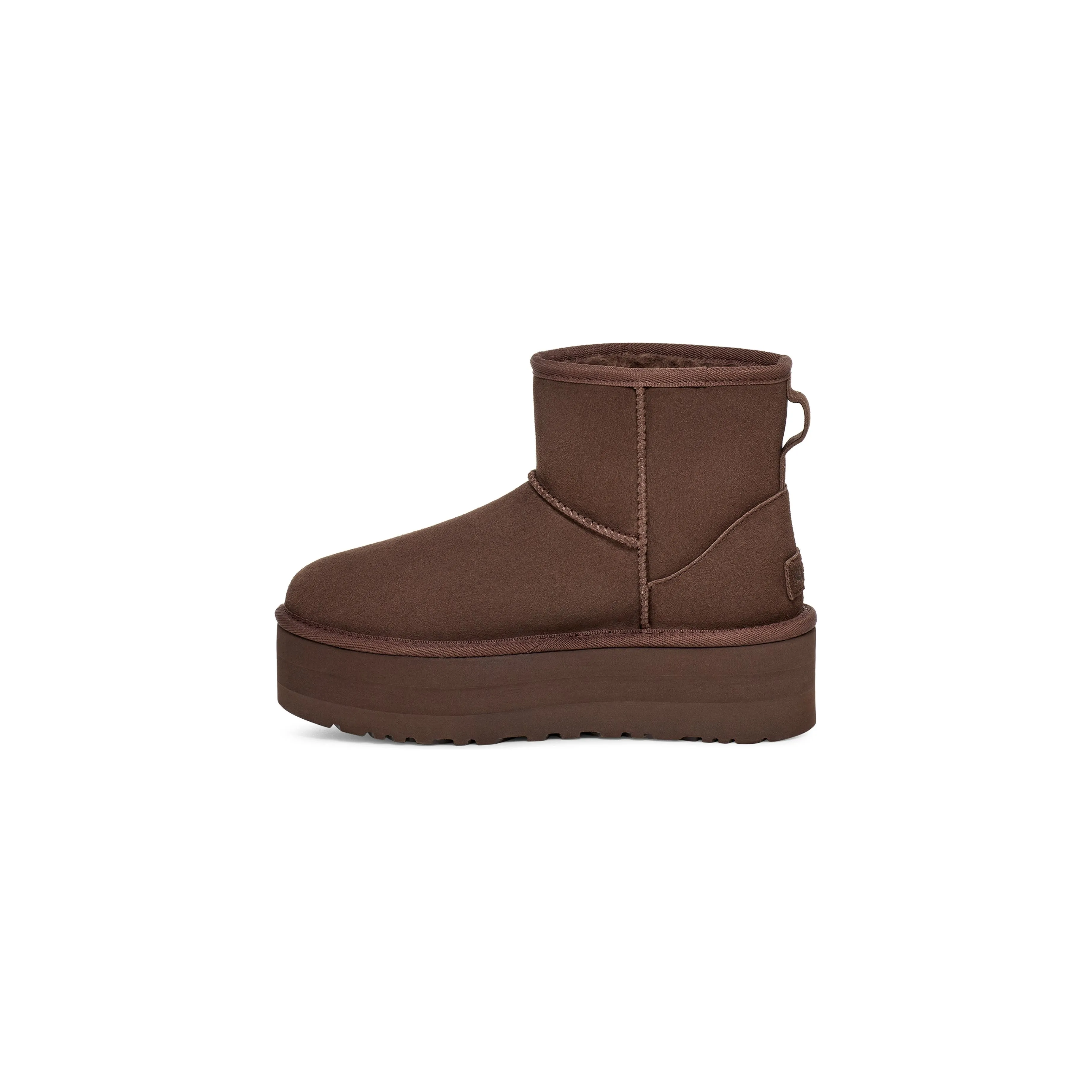 UGG Women's Classic Mini Platform in Burnt Cedar