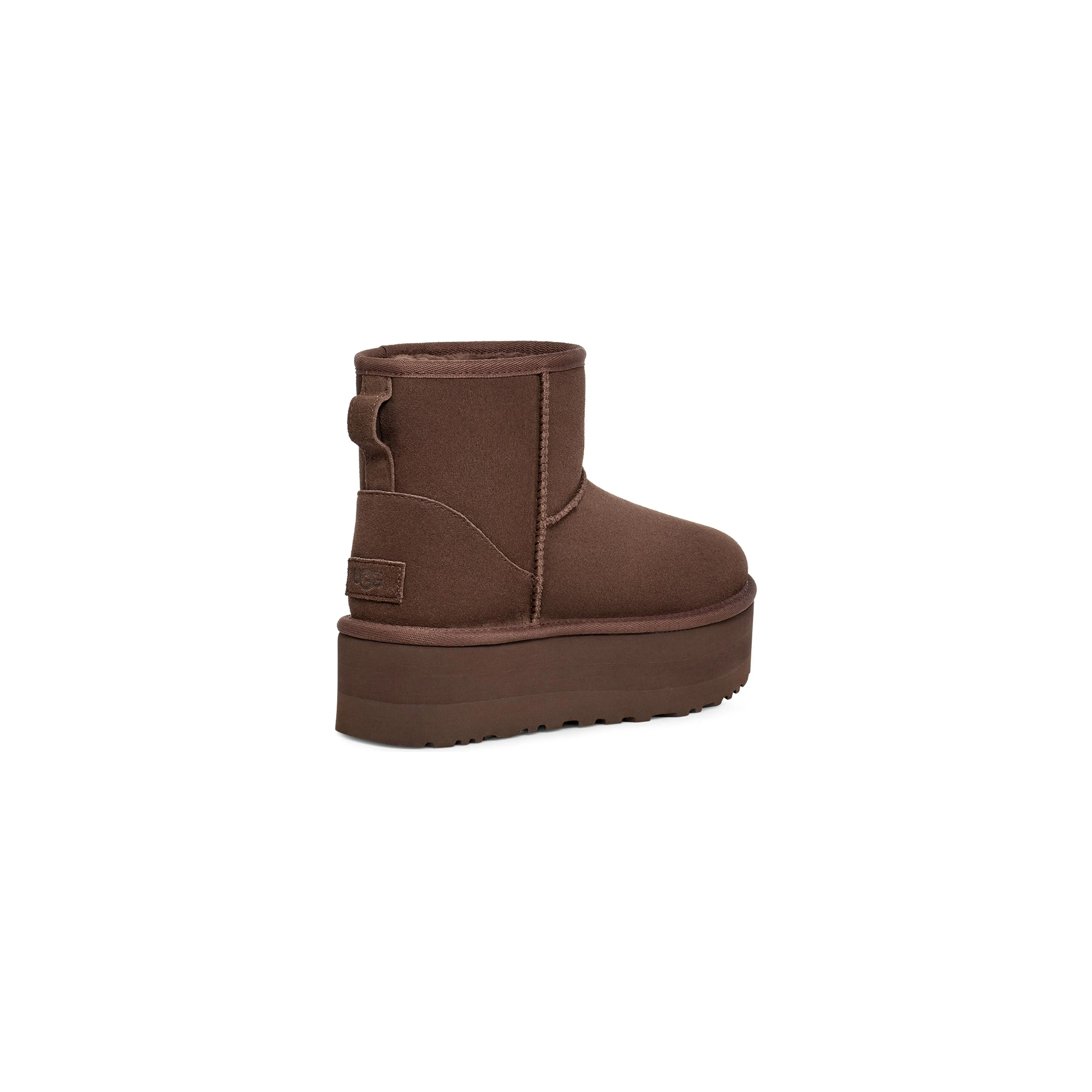 UGG Women's Classic Mini Platform in Burnt Cedar