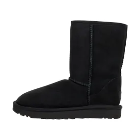 UGG Womens Classic Short II Black