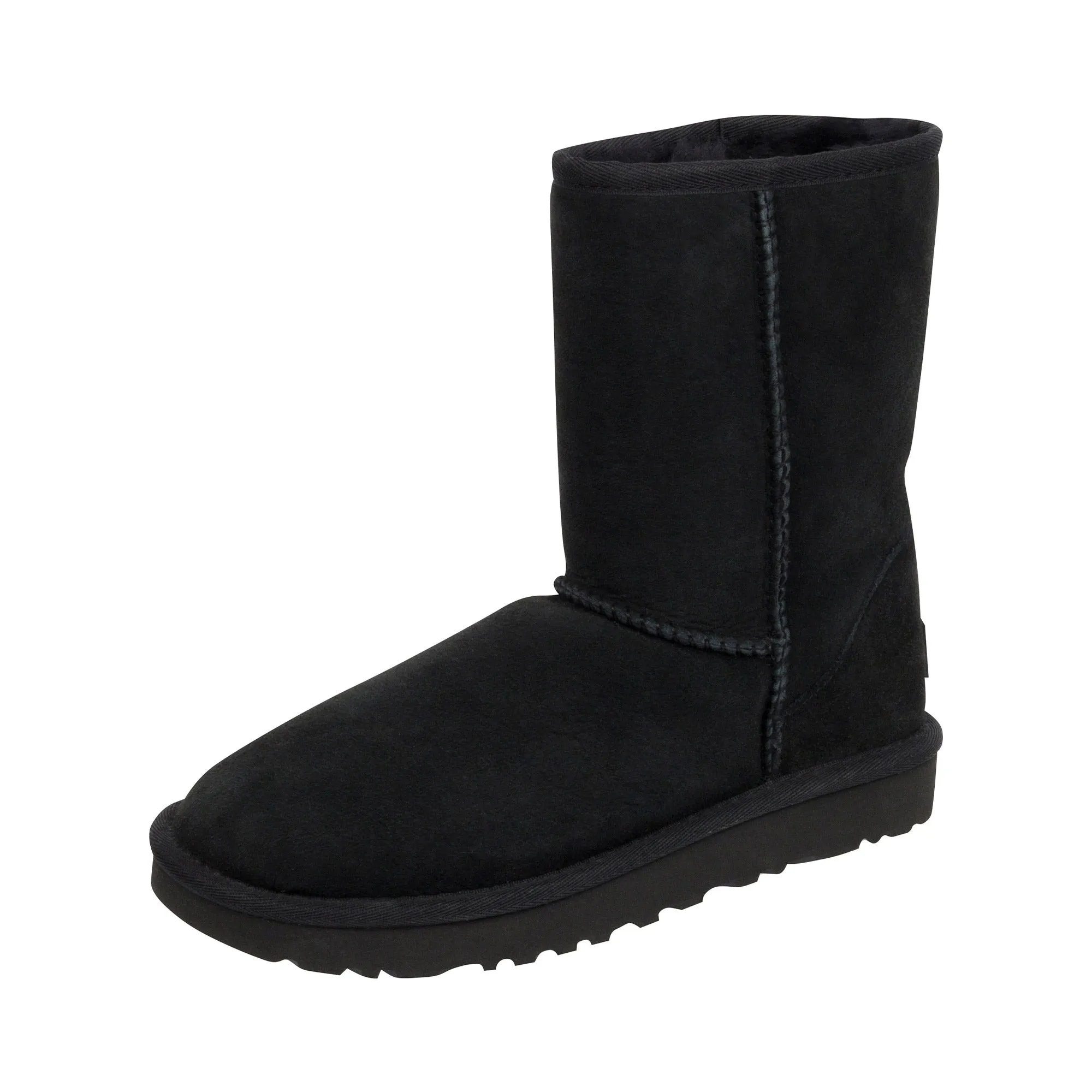 UGG Womens Classic Short II Black