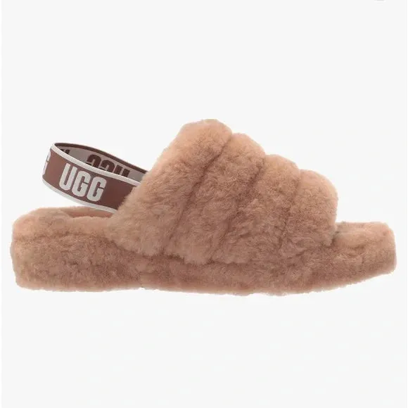 Ugg - Women's Fluff Yeah Slide (Chestnut)