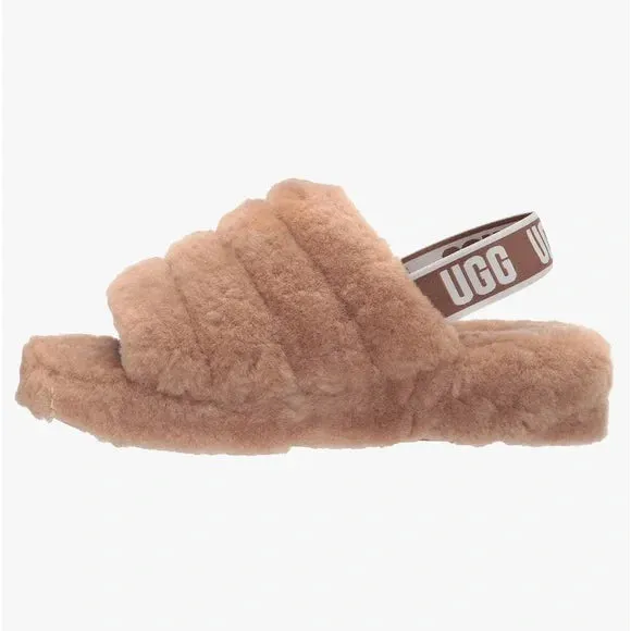 Ugg - Women's Fluff Yeah Slide (Chestnut)