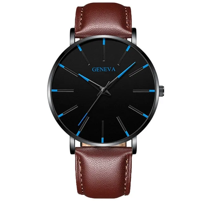 Ultra Thin Watches Simple Men Business