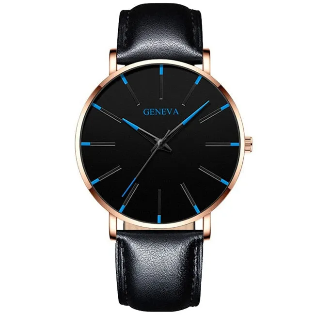 Ultra Thin Watches Simple Men Business