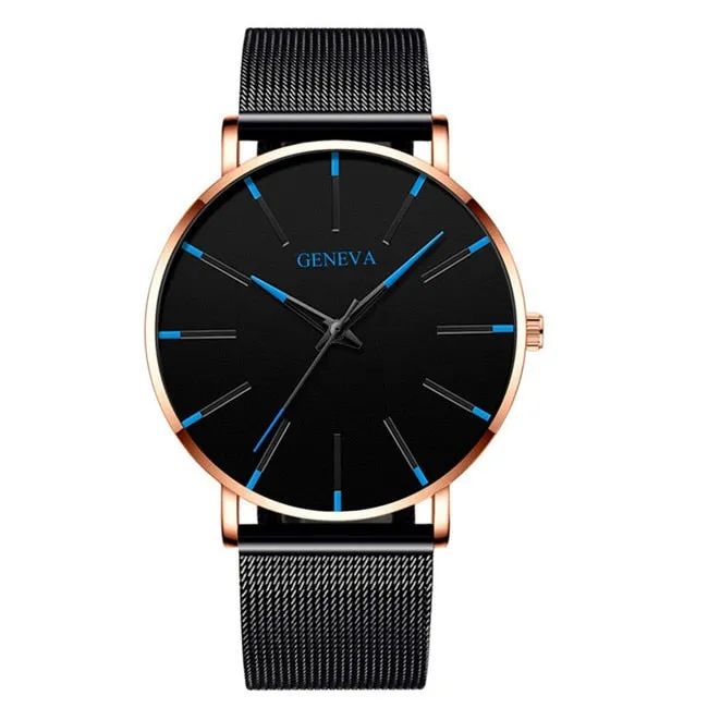 Ultra Thin Watches Simple Men Business