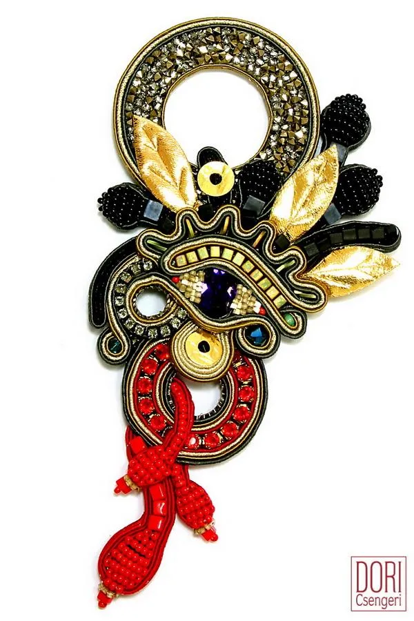 Venetian Dream Couture Brooch