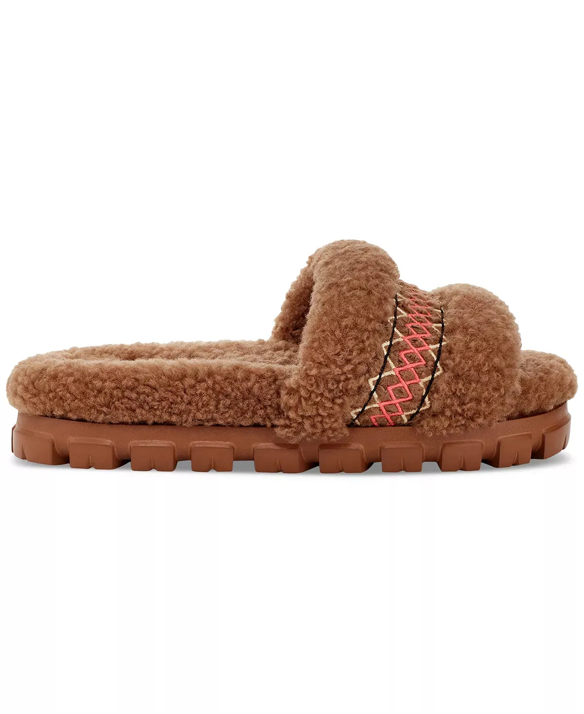 WOMEN'S UGG COZETTA UGG BRAID SLIPPER | HARDWOOD