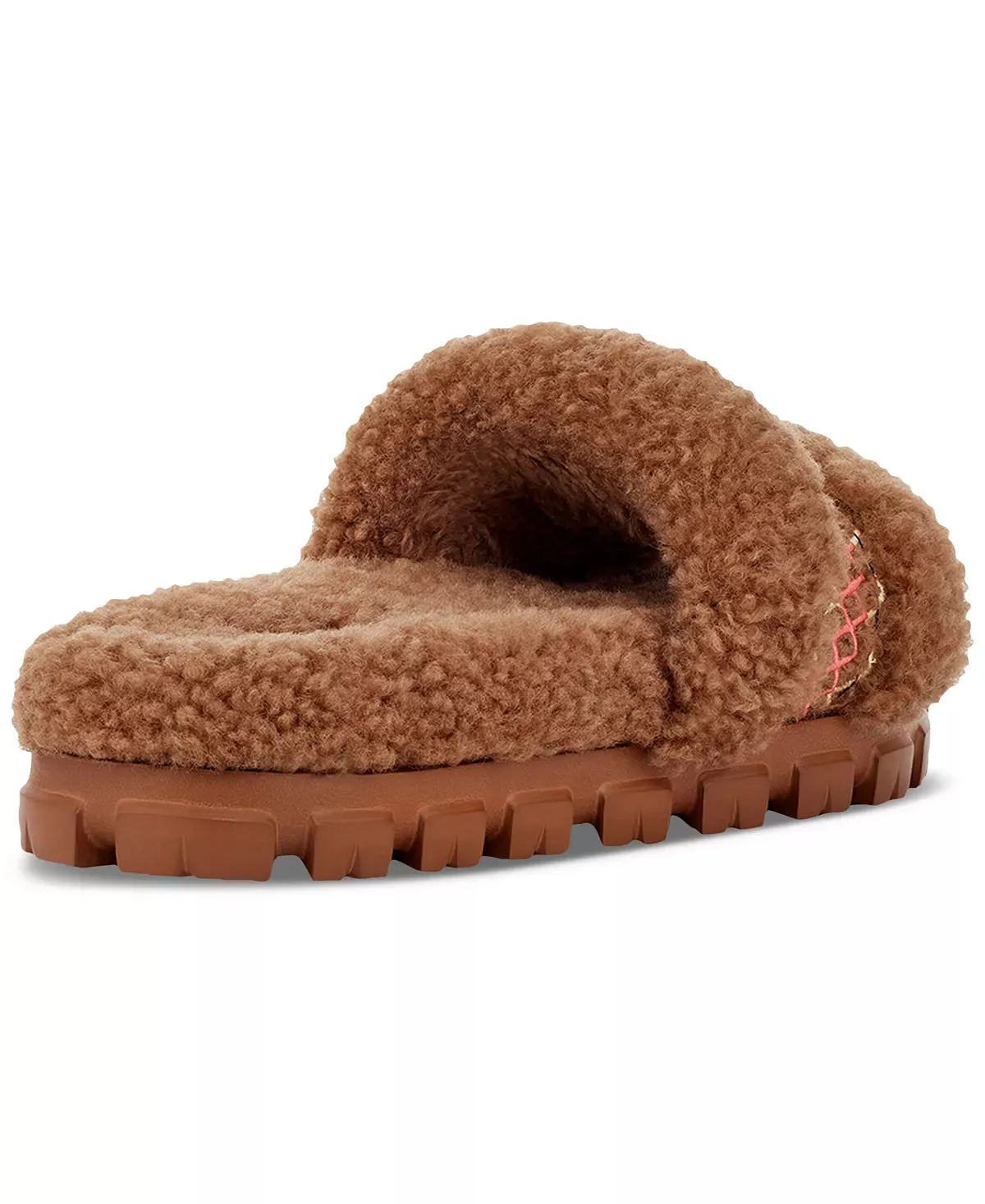 WOMEN'S UGG COZETTA UGG BRAID SLIPPER | HARDWOOD