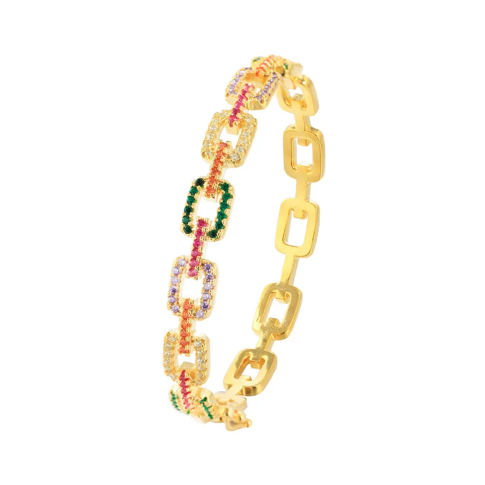 Zya Bracelet in Gold Multi