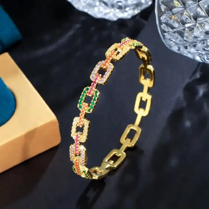 Zya Bracelet in Gold Multi